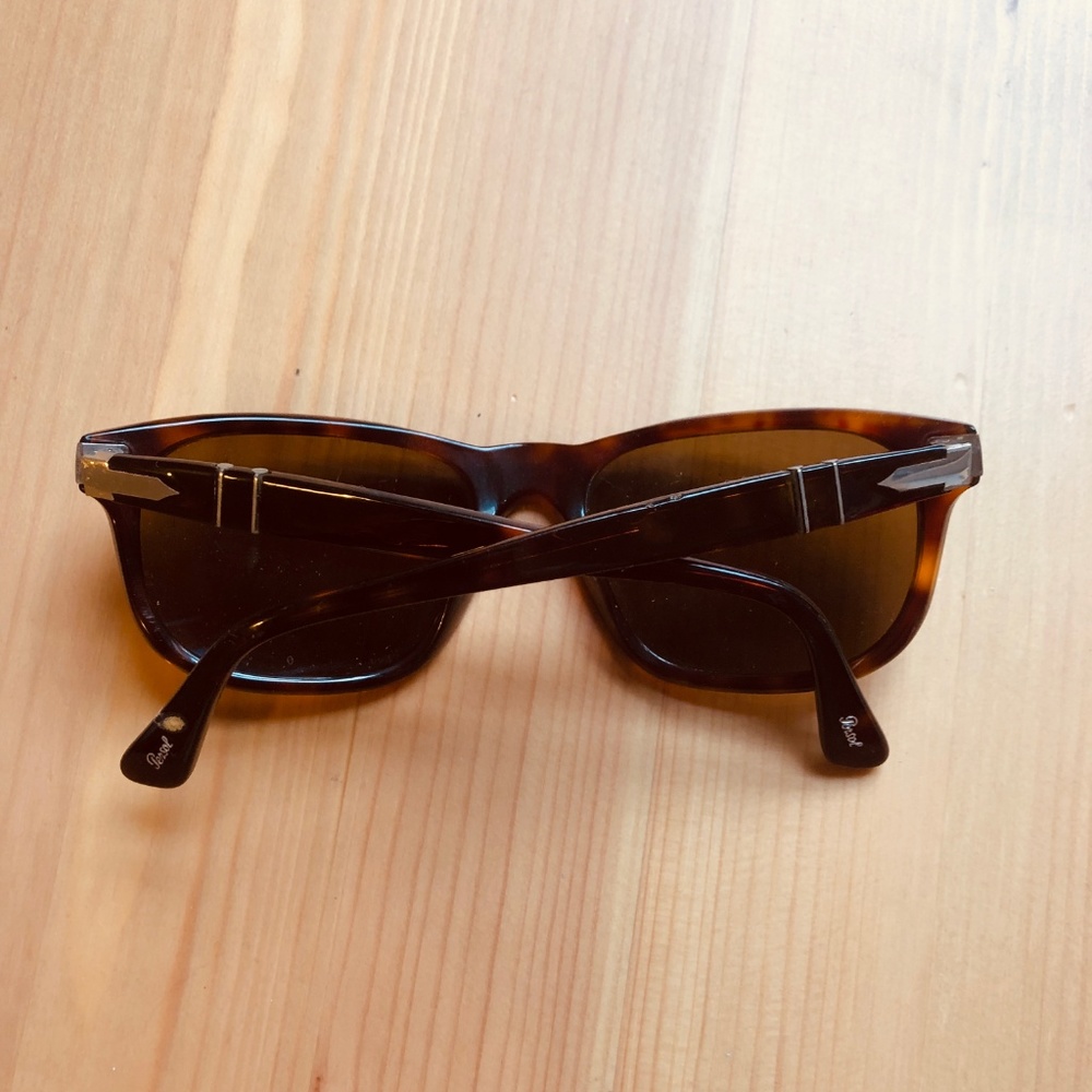 Persol Polarized Tortoise Shell Pattern Sunglasses - image 2